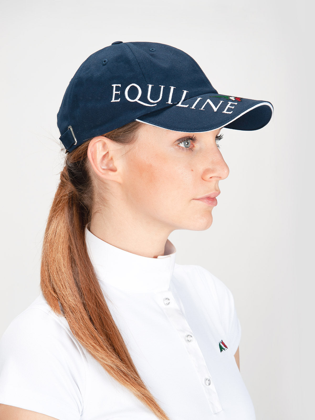 Equiline Verstellbare Kappe mit Equiline Logo Navy