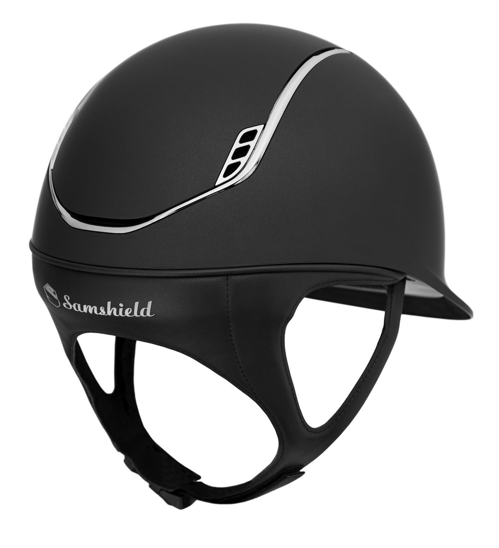Samshield 2.0 Shadowmatt Standard Reithelm Schwarz