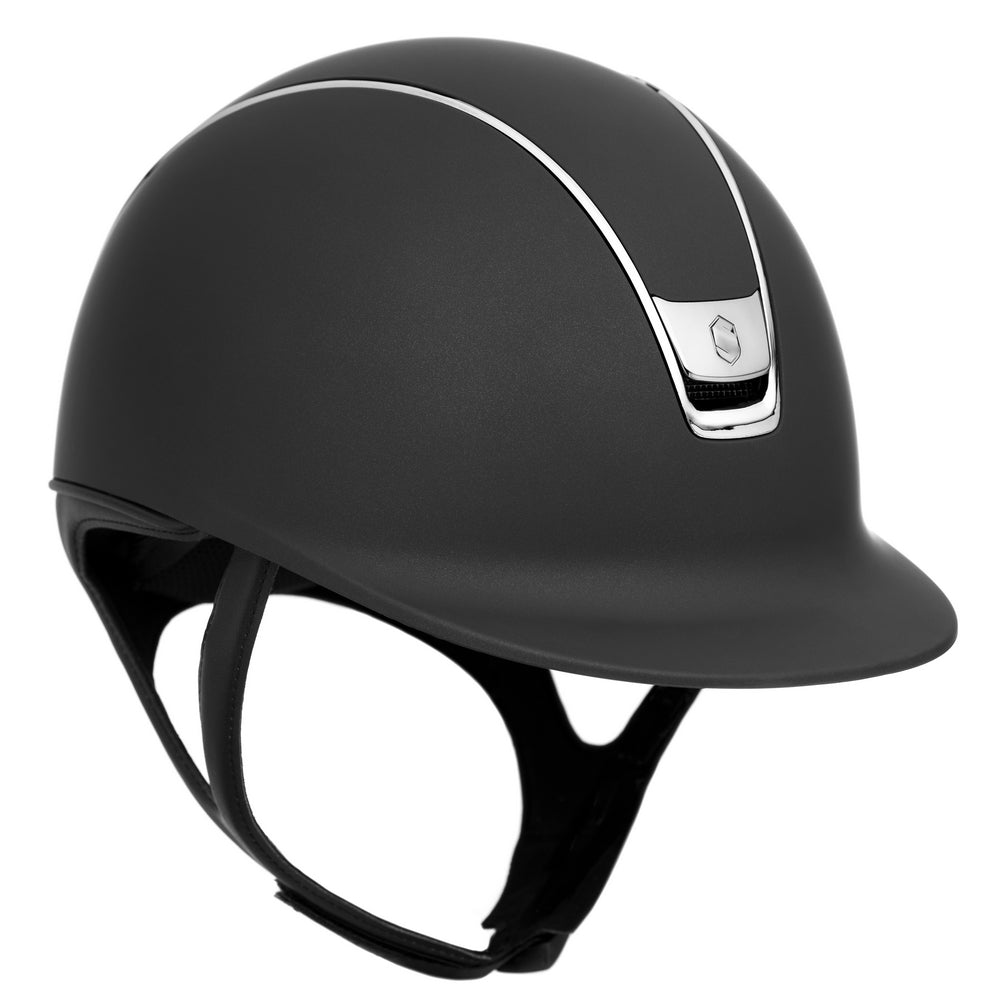 Samshield 2.0 Shadowmatt Standard Paardrijhelm Zwart Zwart