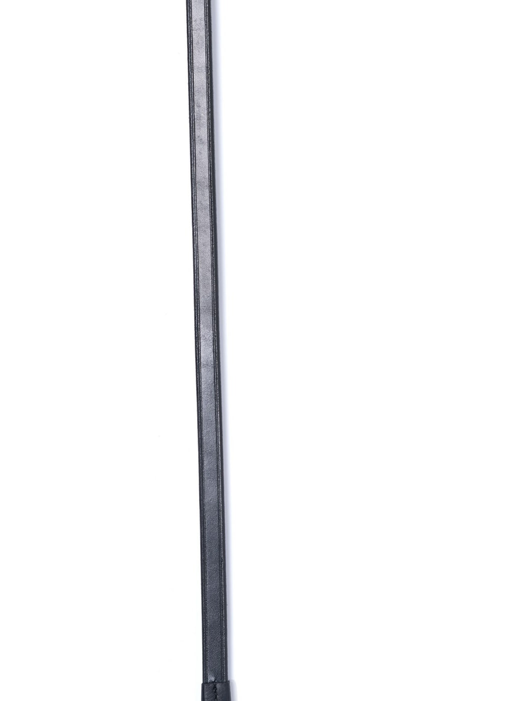 TRUST Leipzig lederen grip teugels (13mm) zilveren gespen Zwart Zwart