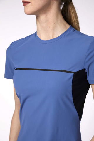 Vestrum Trainingstop Kurzarm Damen Groom Air Force Blue