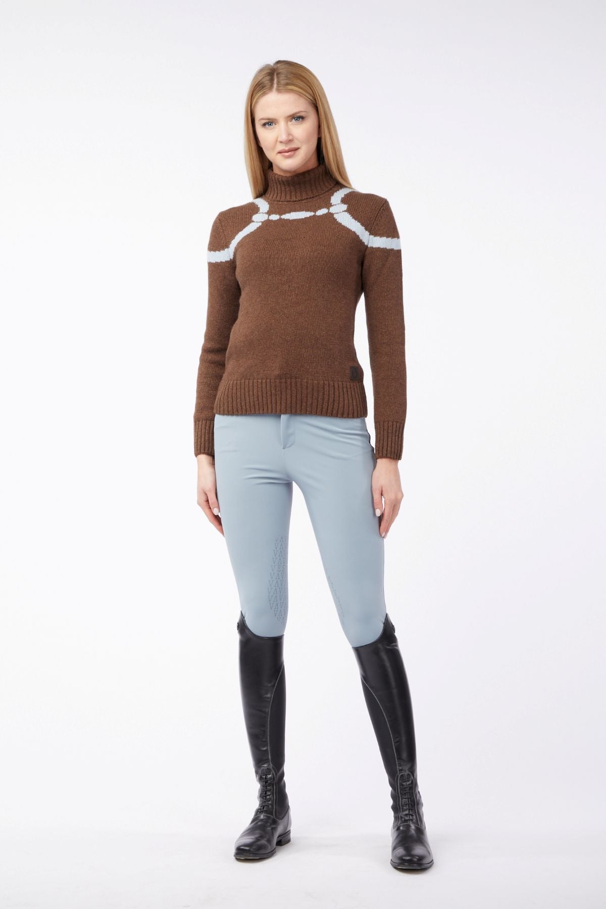 Vestrum gebreide trui met col dames Cartagena Morro-Azzurro