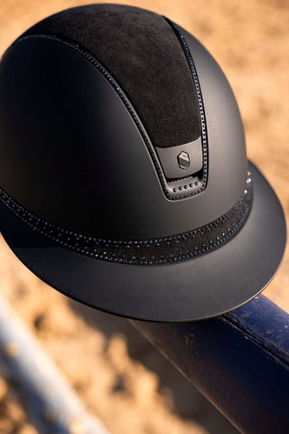 Samshield 2.0 Miss Shield shadowmatt Reithelm Tiara FB 300 Swat Schwarz