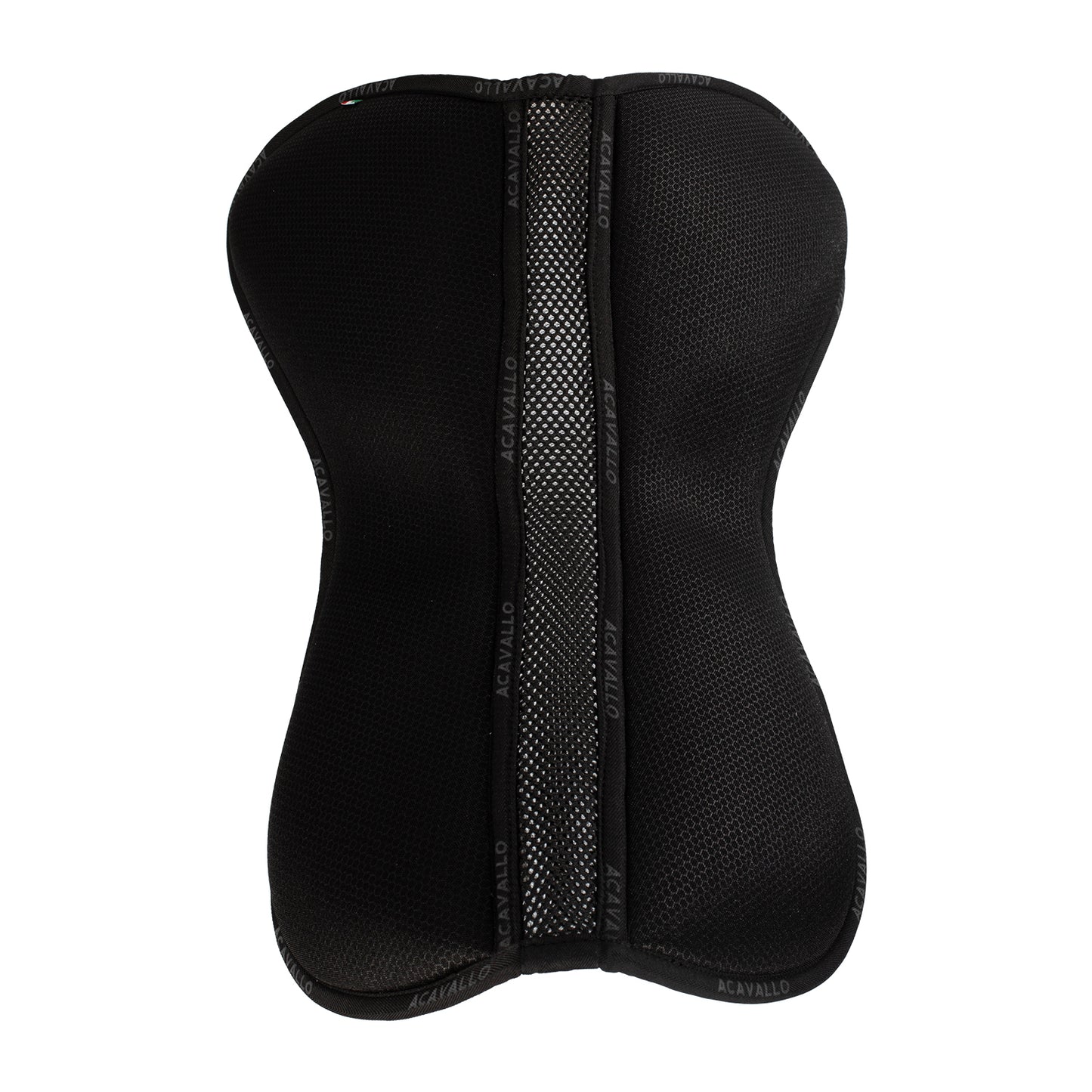 Acavallo memory foam 3D-spacer Sattelunterlage schwarz