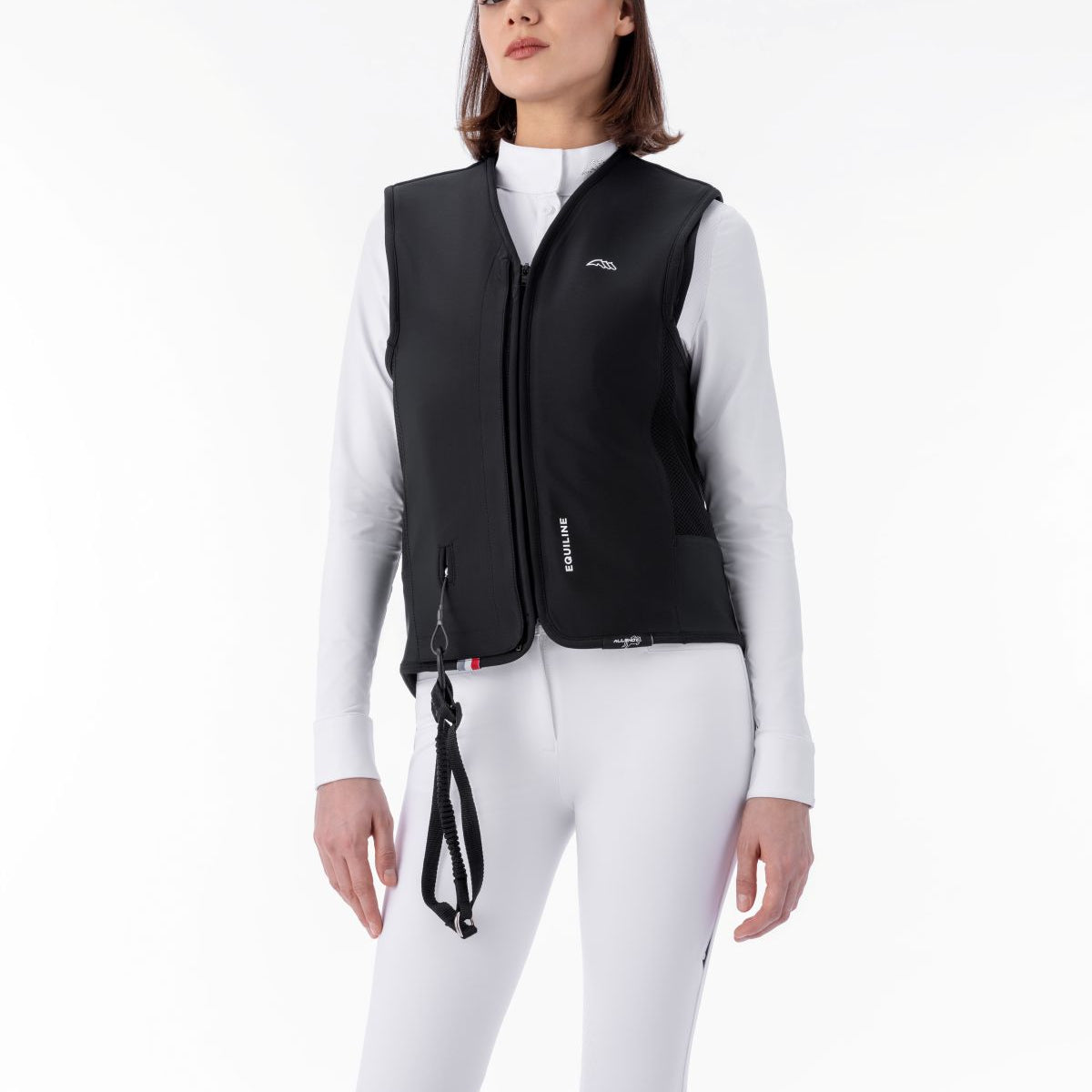 Equiline Airbagvest Aerix Zwart Zwart