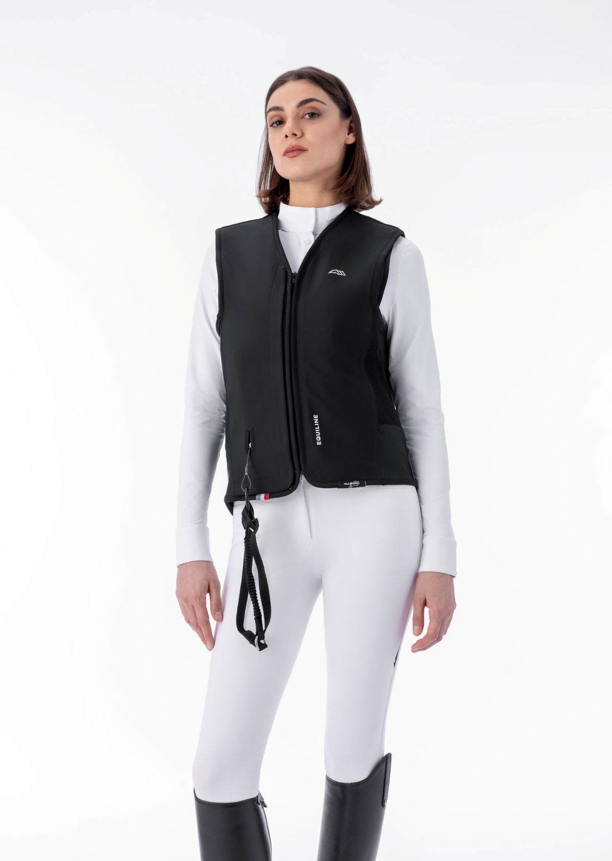 Equiline Airbagvest Aerix Zwart Zwart