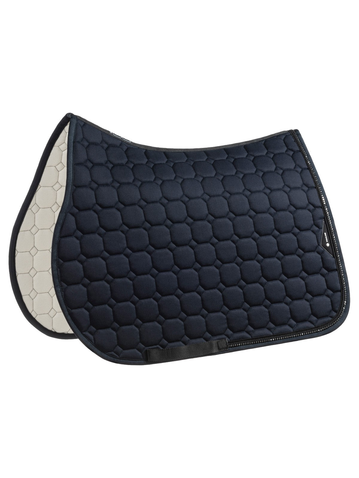 Equiline Zadeldekje Eqcrystaro Springen Navy