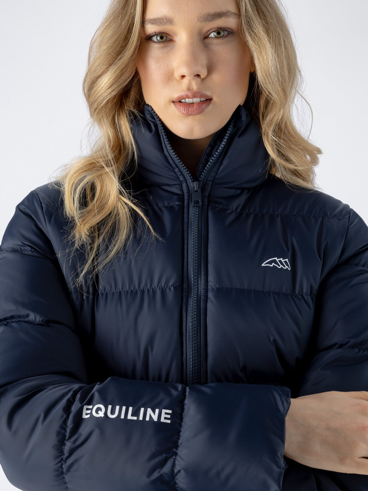 Equiline Steppjacke Damen Eqesatek Navy
