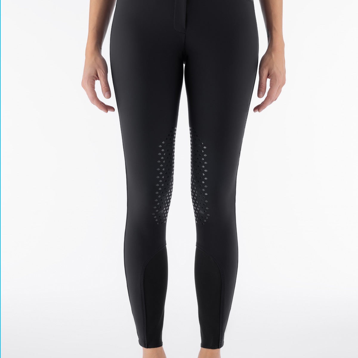Equiline Reithose Full Grip Hochbund Damen Eqglimpfh Schwarz