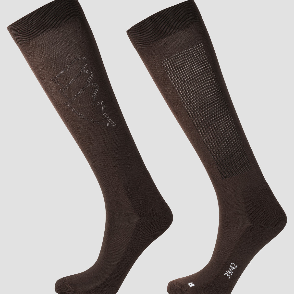 Equiline Reitsocken Eqglosy Coffee Bean