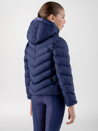Equiline Gefütterte Jacke Mädchen Cumin Navy