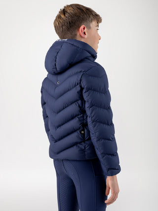 Equiline Gefütterte Jacke Jungen Cino Cumin Navy