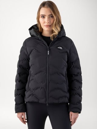 Equiline Wattierte Jacke Damen Casic Schwarz