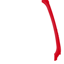 Flex-On Removable Arm set Iron S Stijgbeugels Rood
