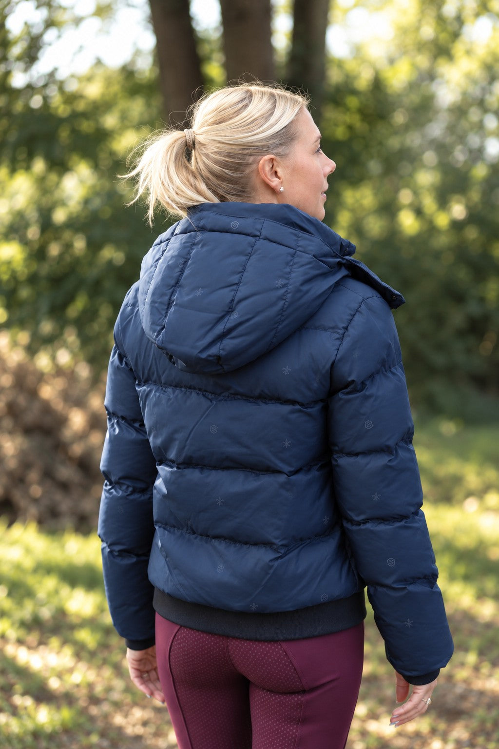 Samshield Bomberjas Dames Billie Emblem Edition Galactic Blue