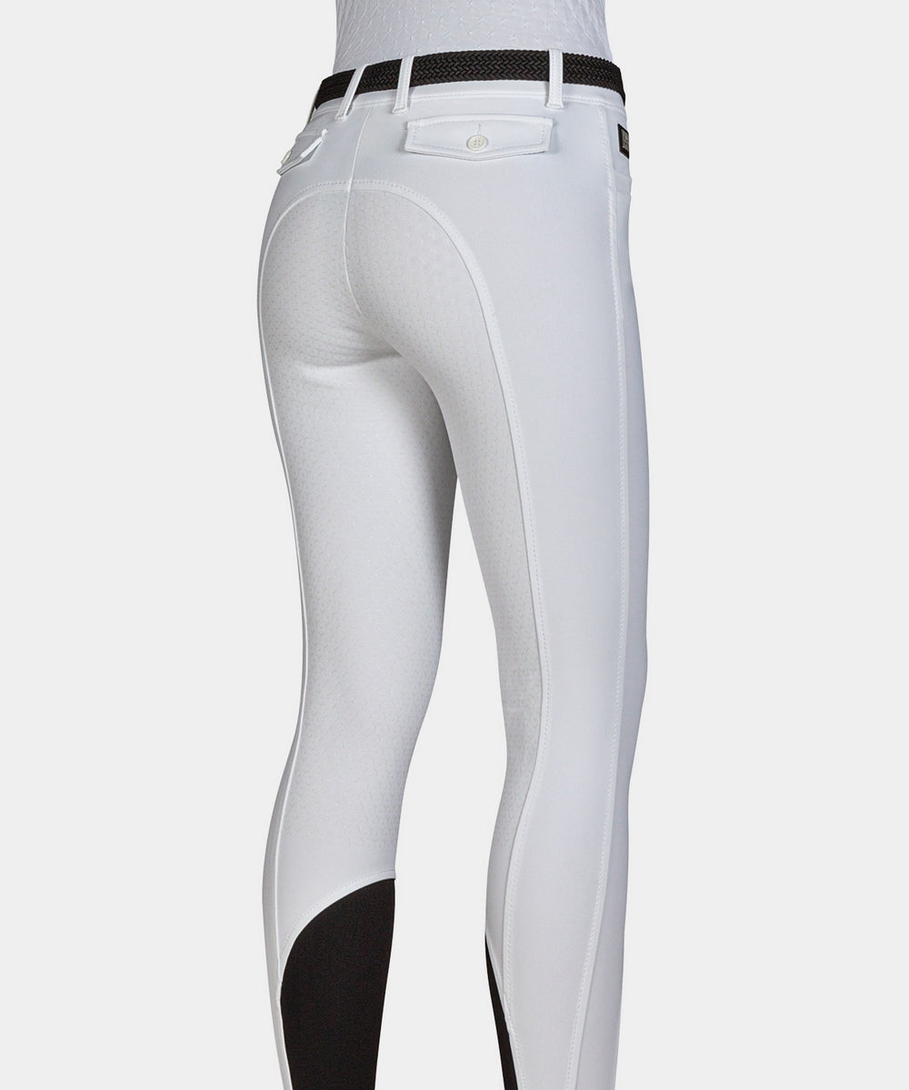 Equiline Reithose Vollbesatz Damen Ceriek Weiß