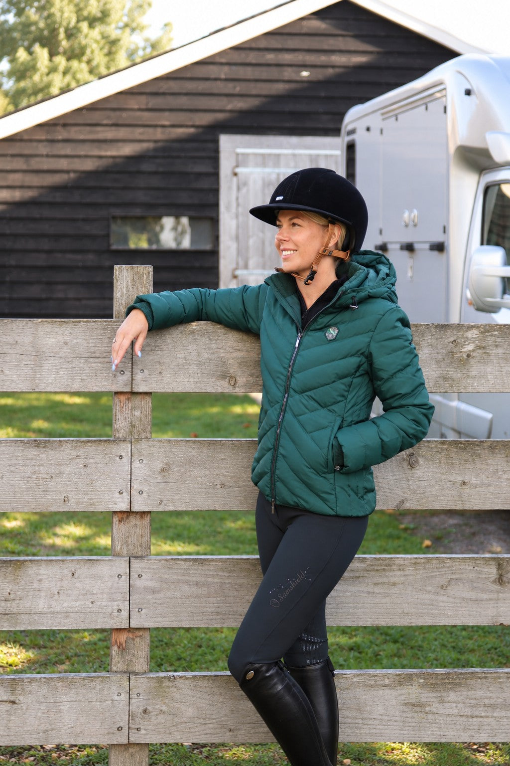 Samshield Winterjas Dames Courchevel Hunter Green