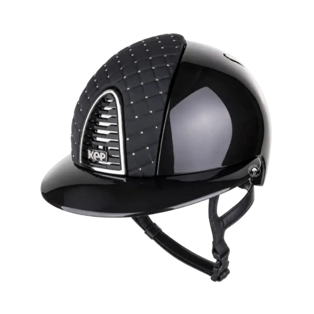 Kep Italia Reithelm Cromo 2.0 Shino Polo Schwarz Chrome Mirror Frame Milano Cross Insert