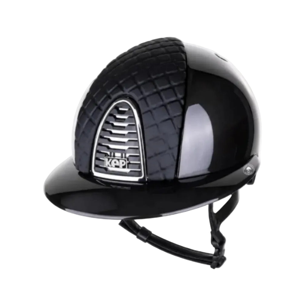 Kep Italia Reithelm Cromo 2.0 Shino Polo Schwarz Chrome Mirror Frame Milano Insert
