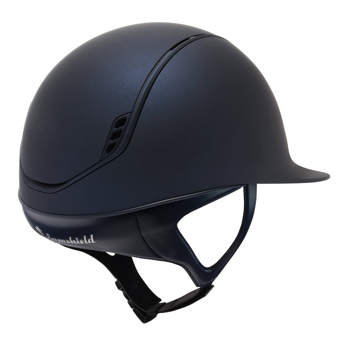 Samshield 2.0 Shadowmatt Darkline Paardrijhelm Navy