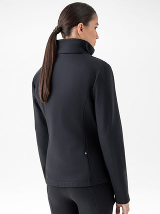 Equiline Damen-Softshelljacke mit Airbag-Kompatibilität Entrec Schwarz