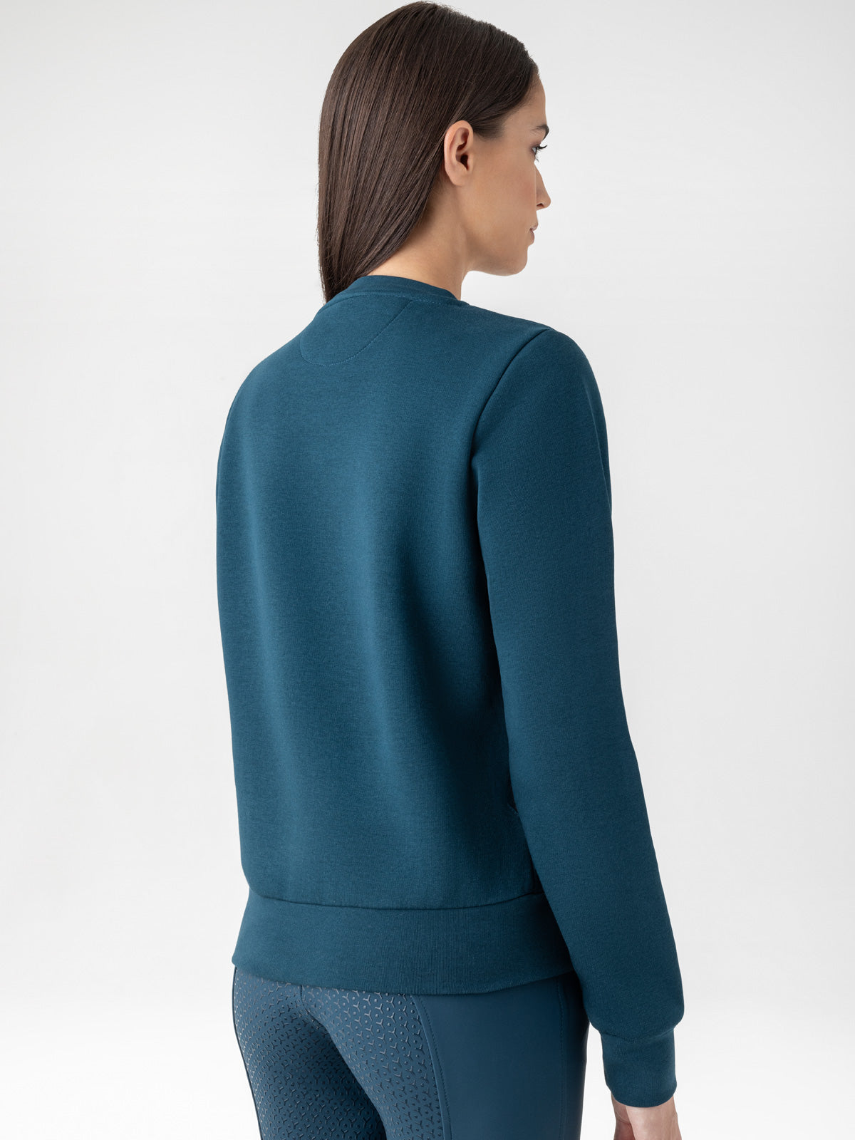 Equiline Rundhals-Sweatshirt Damen Ezzy Legion Blue