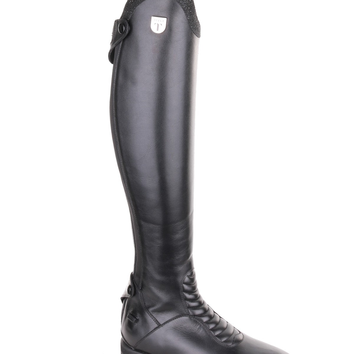 Tucci paardrijlaarzen kalfsleder Harley Microcrystals Border zwart Zwart