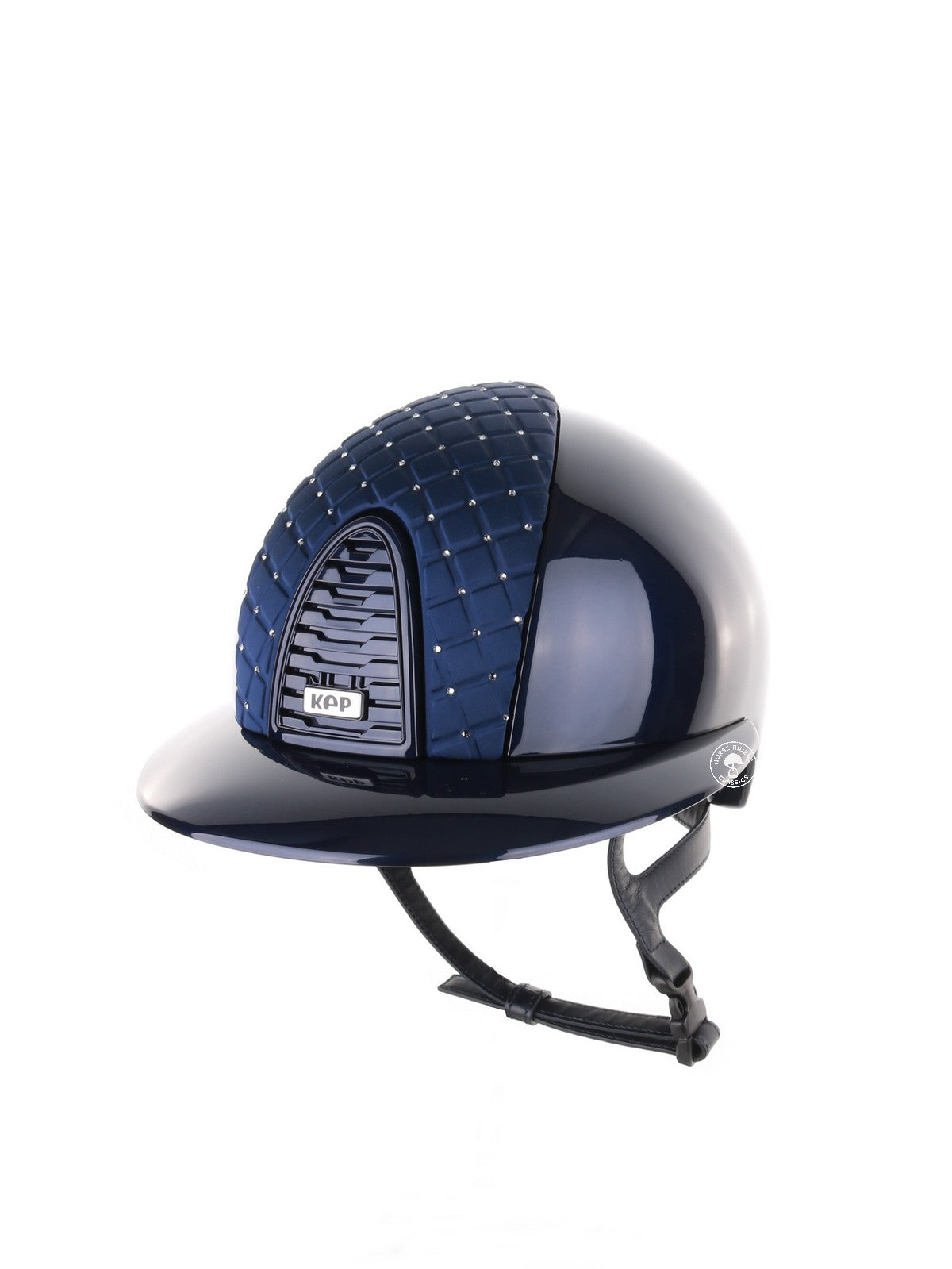Kep Italia Reithelm Cromo 2.0 Polish Polo Blau Milano Blue Cross Insert