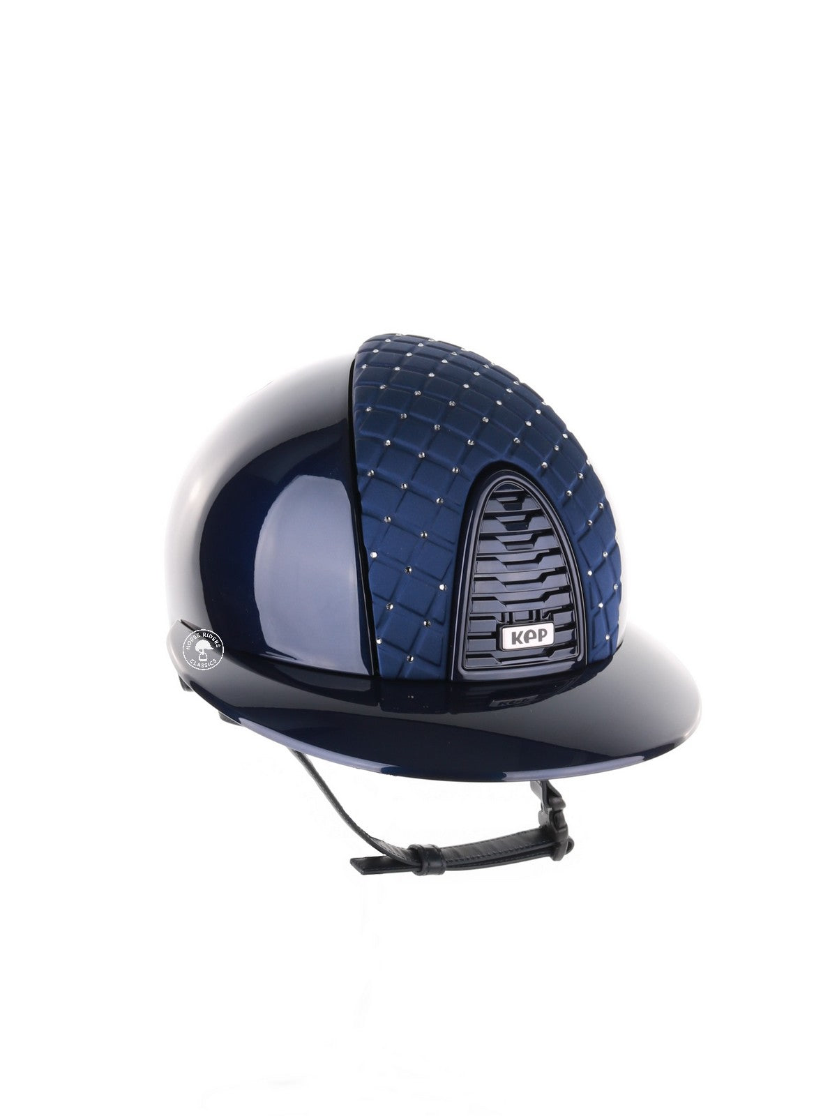 Kep Italia Reithelm Cromo 2.0 Polish Polo Blau Milano Blue Cross Insert