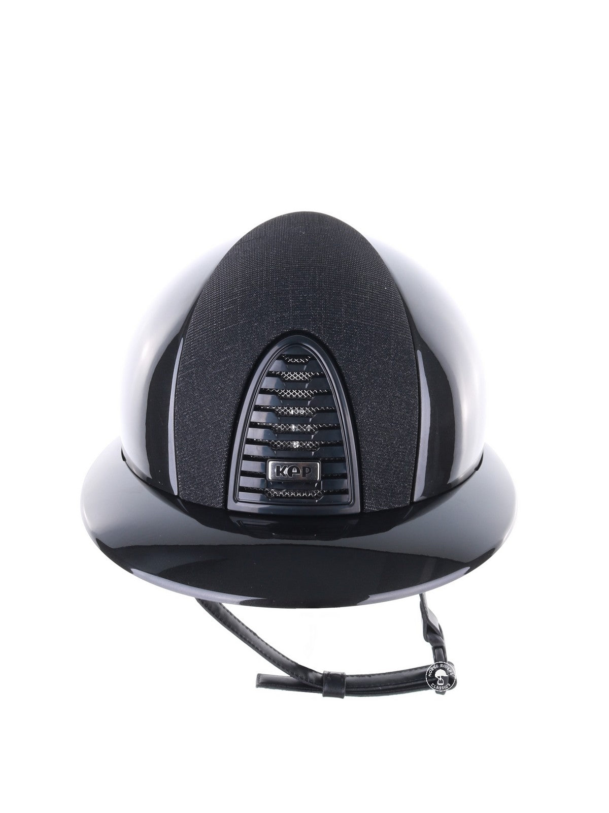 Kep Italia Reithelm Cromo 2.0 Shine Polo Schwarz RAW Frame Galassia Insert