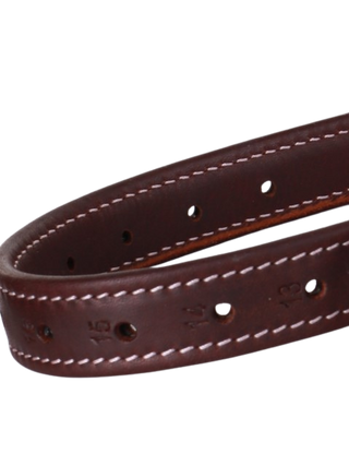 LJ Leathers Steigbügelriemen sehr geschmeidiges Leder Choco