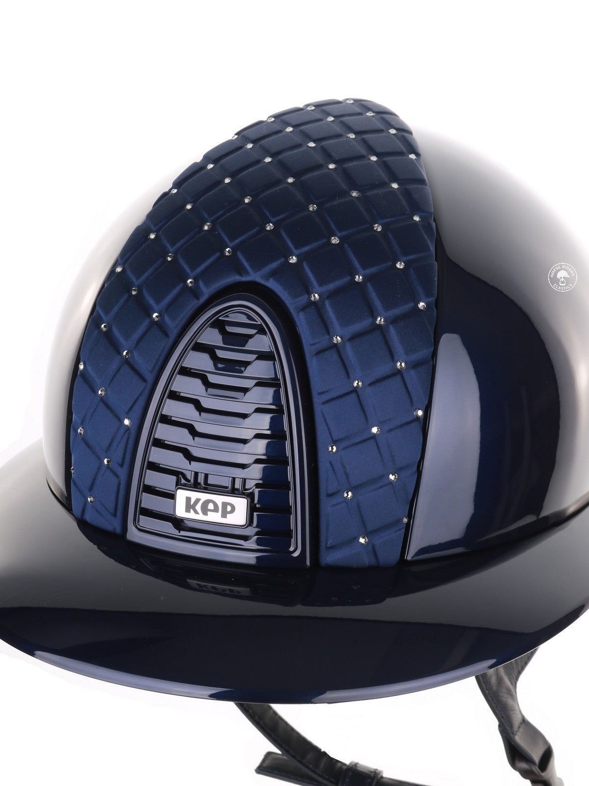 Kep Italia Reithelm Cromo 2.0 Polish Polo Blau Milano Blue Cross Insert