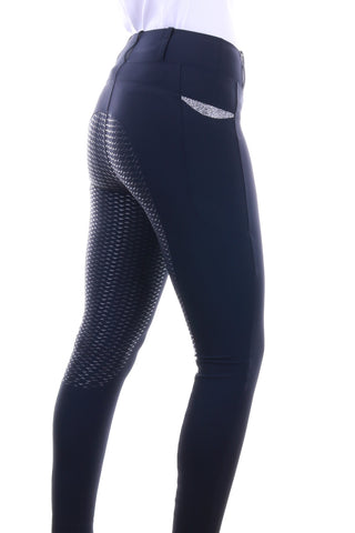 Animo Reitleggngs Grip Vollbesatz Hohe Bund Damen Nimbus Navy