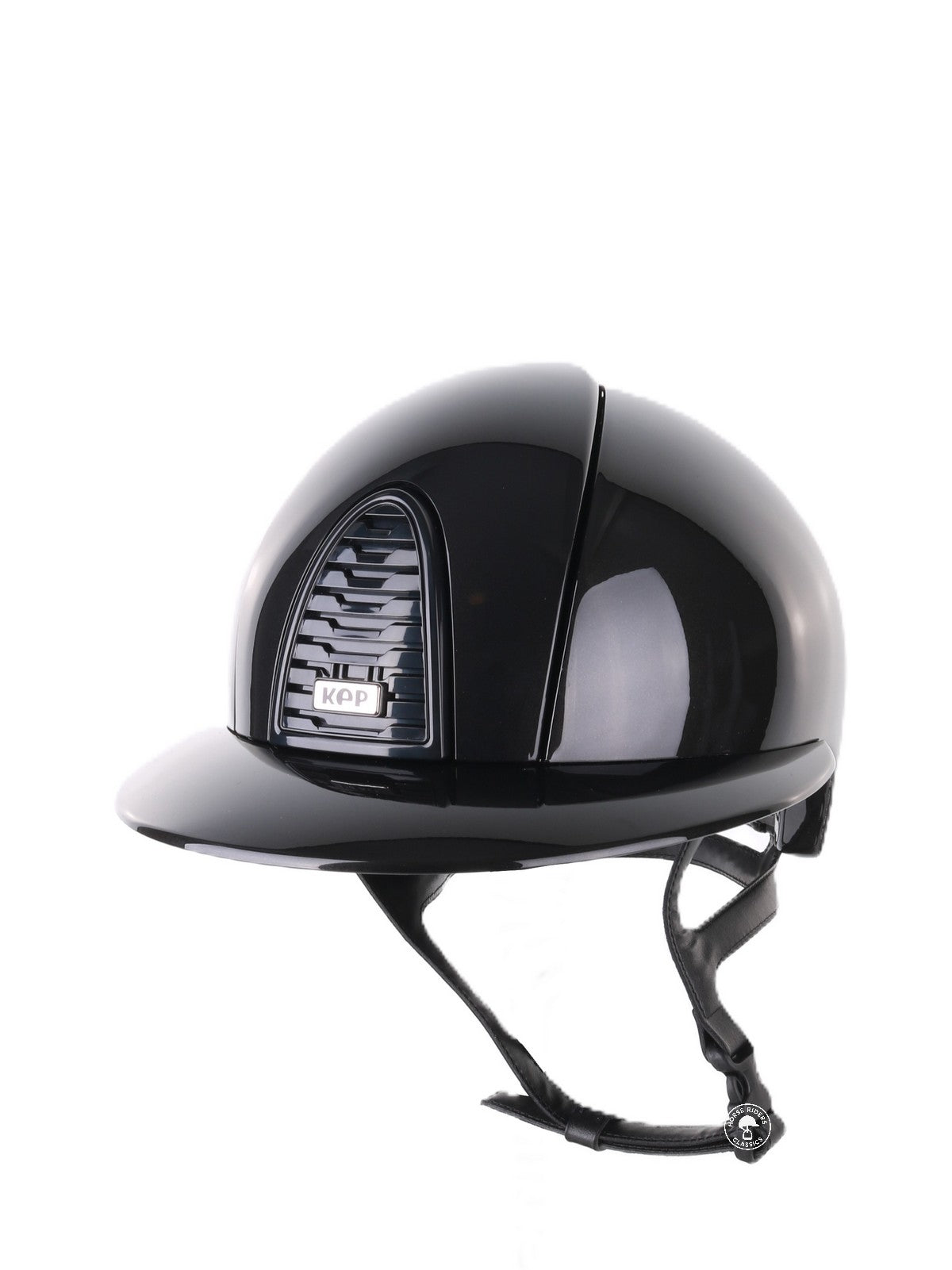 Kep Italia Reithelm Cromo 2.0 Shine Polo Schwarz RAW Frame