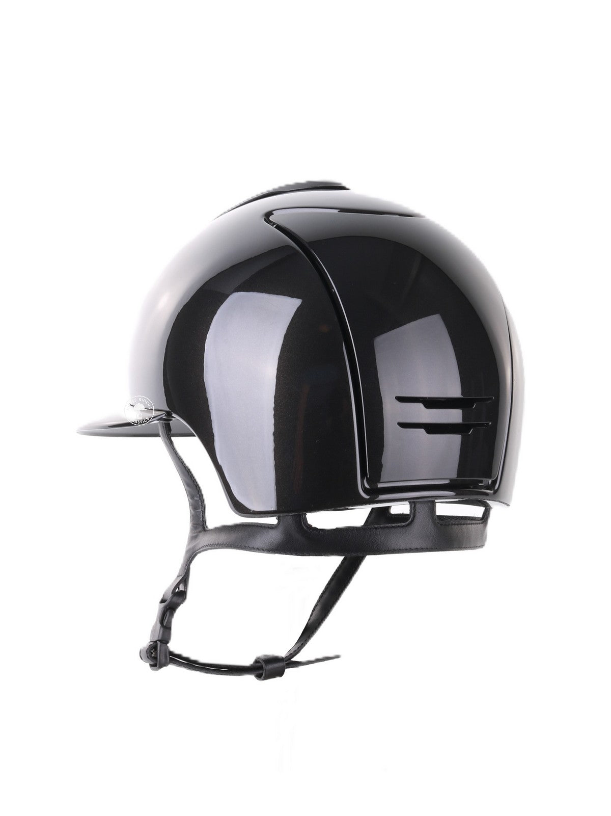 Kep Italia Reithelm Cromo 2.0 Shine Polo Schwarz RAW Frame
