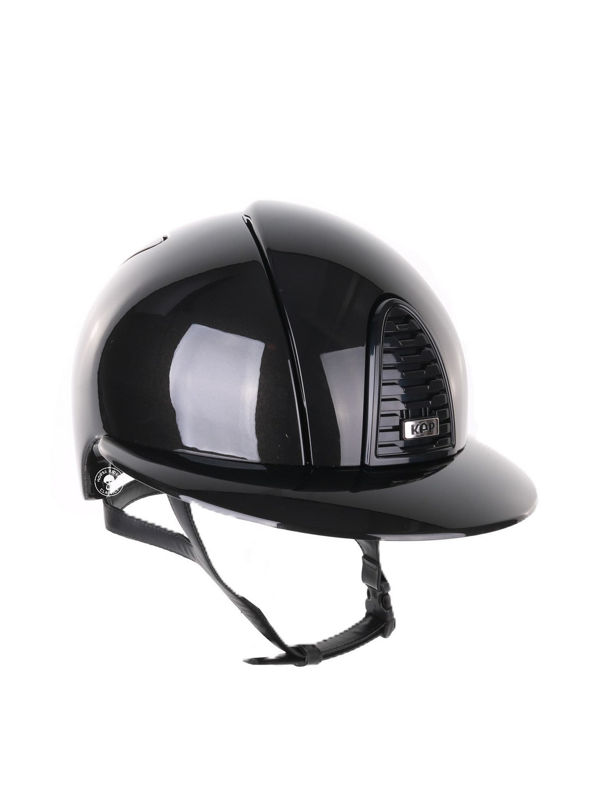 Kep Italia Reithelm Cromo 2.0 Shine Polo Schwarz RAW Frame