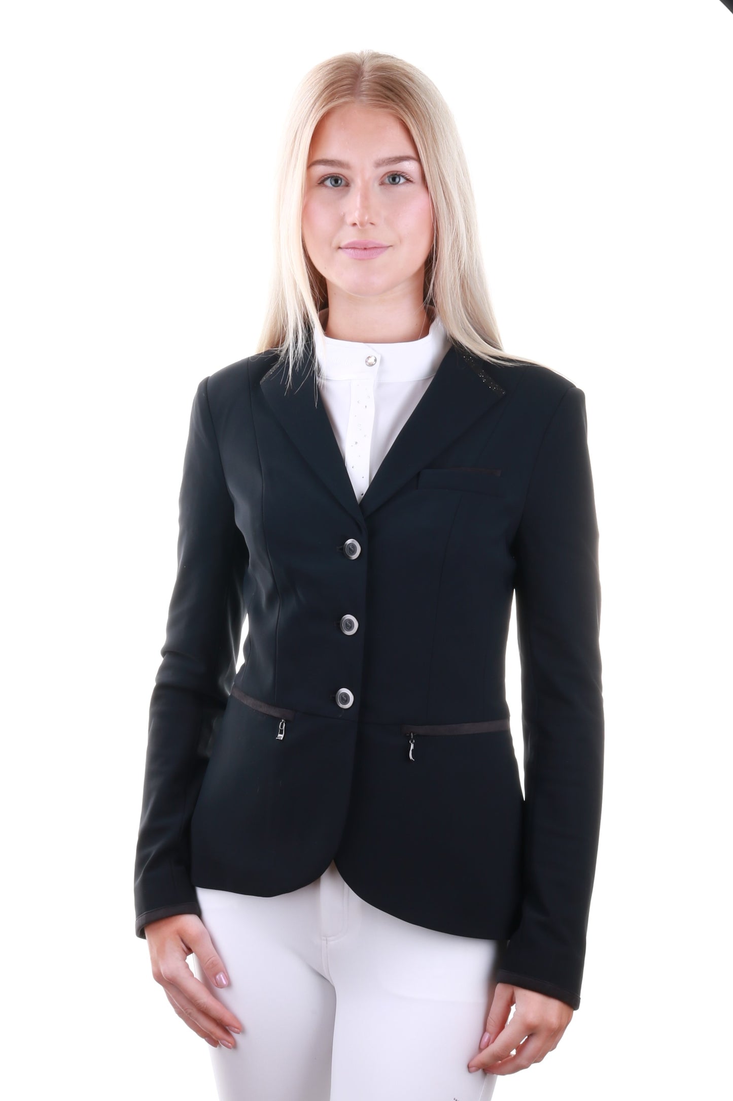 Samshield Turnierjacket Damen Victorine Crystal Fabric Schwarz