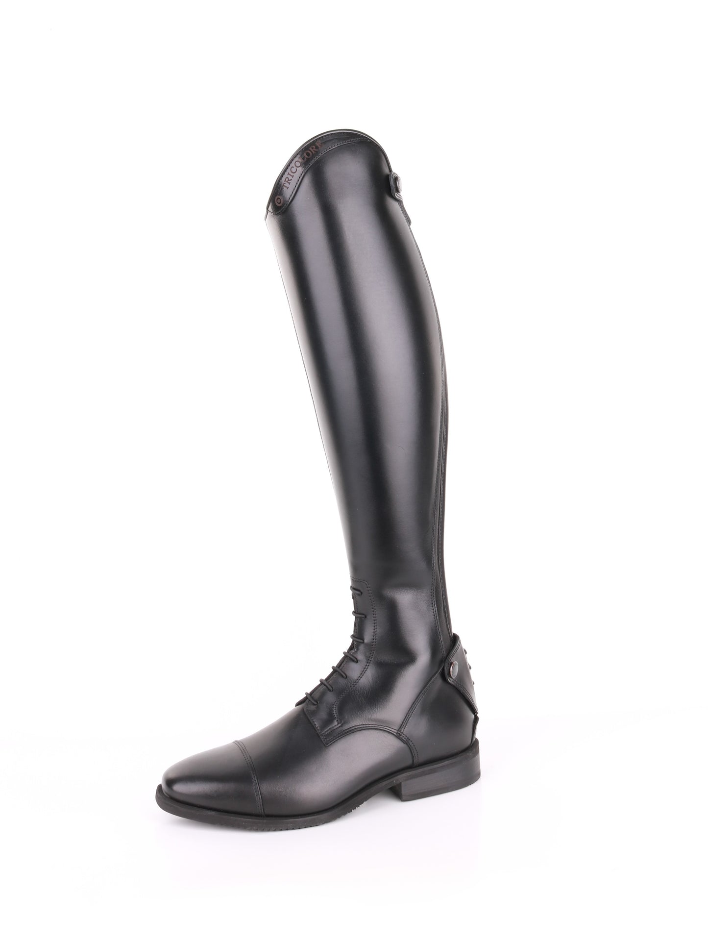 De Niro Reitstiefel Kalbsleder Tricolore Italo 02 schwarz Größe 39
