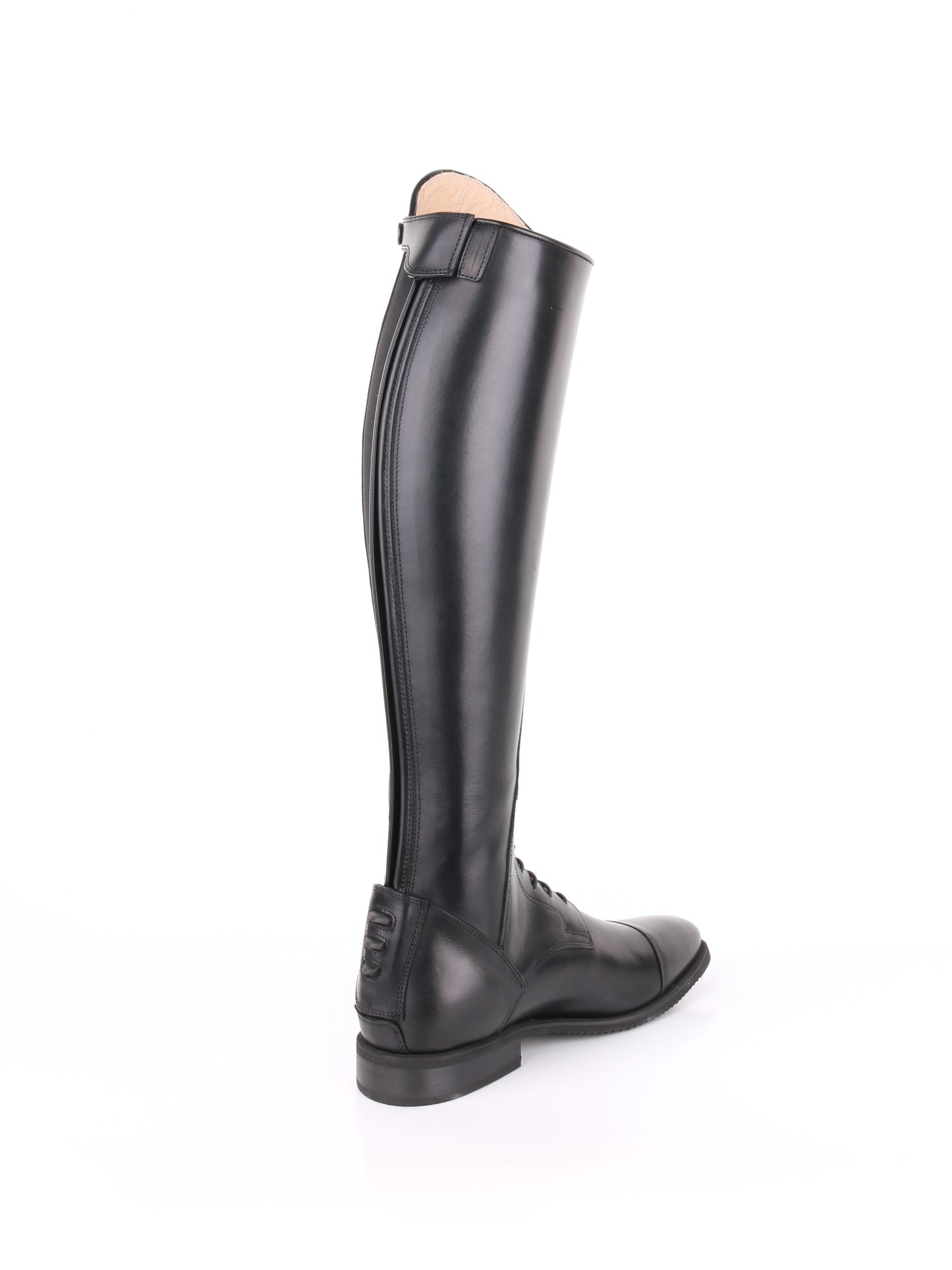 De Niro Reitstiefel Kalbsleder Tricolore Italo 02 schwarz Größe 39