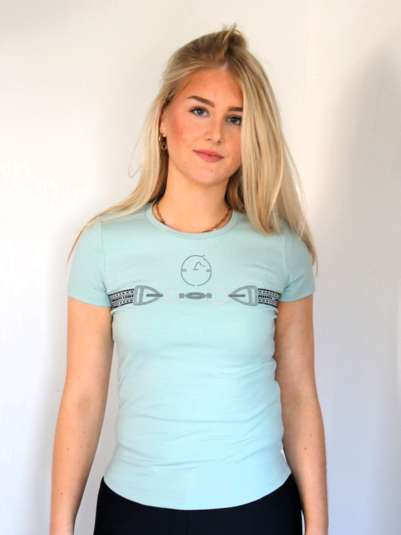 Vestrum T-Shirt Kurzarm Damen Punta Ala Frosty Green