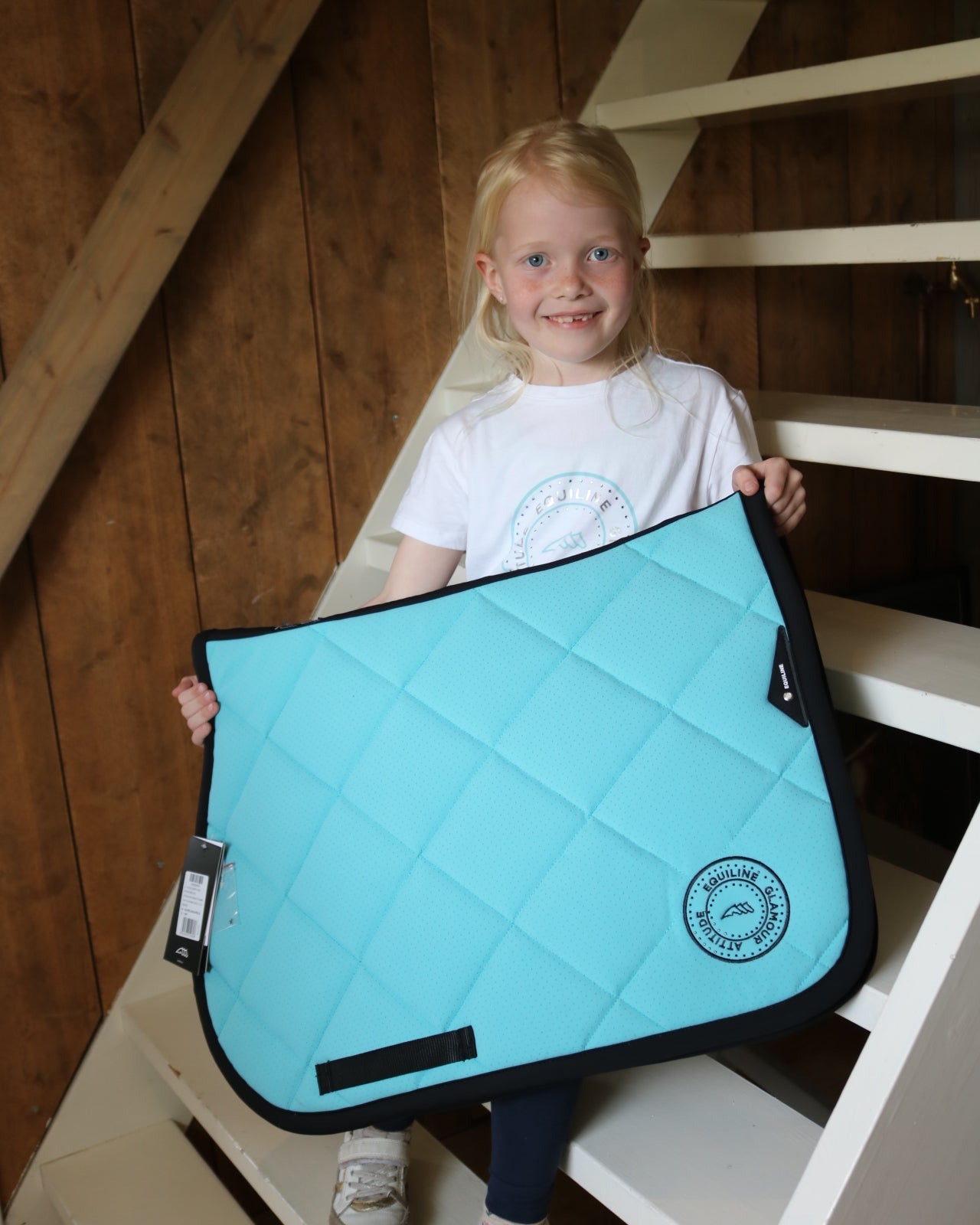Equiline Schabracke Tech Rombo Enides Springpony Aquarelle