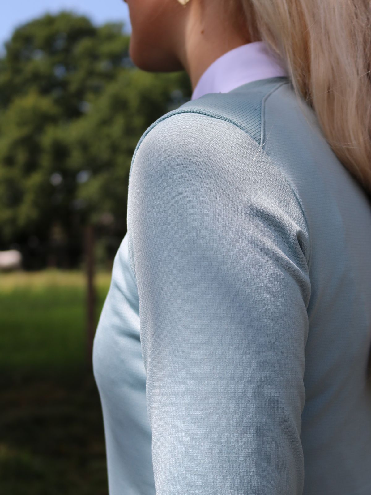 Animo Turniershirt Langarm Damen Bowling Azzurro