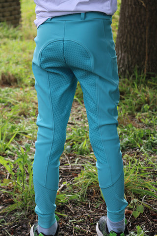 Equiline reitleggings Unisex Junior Vollbesatz Gingef Aquarelle