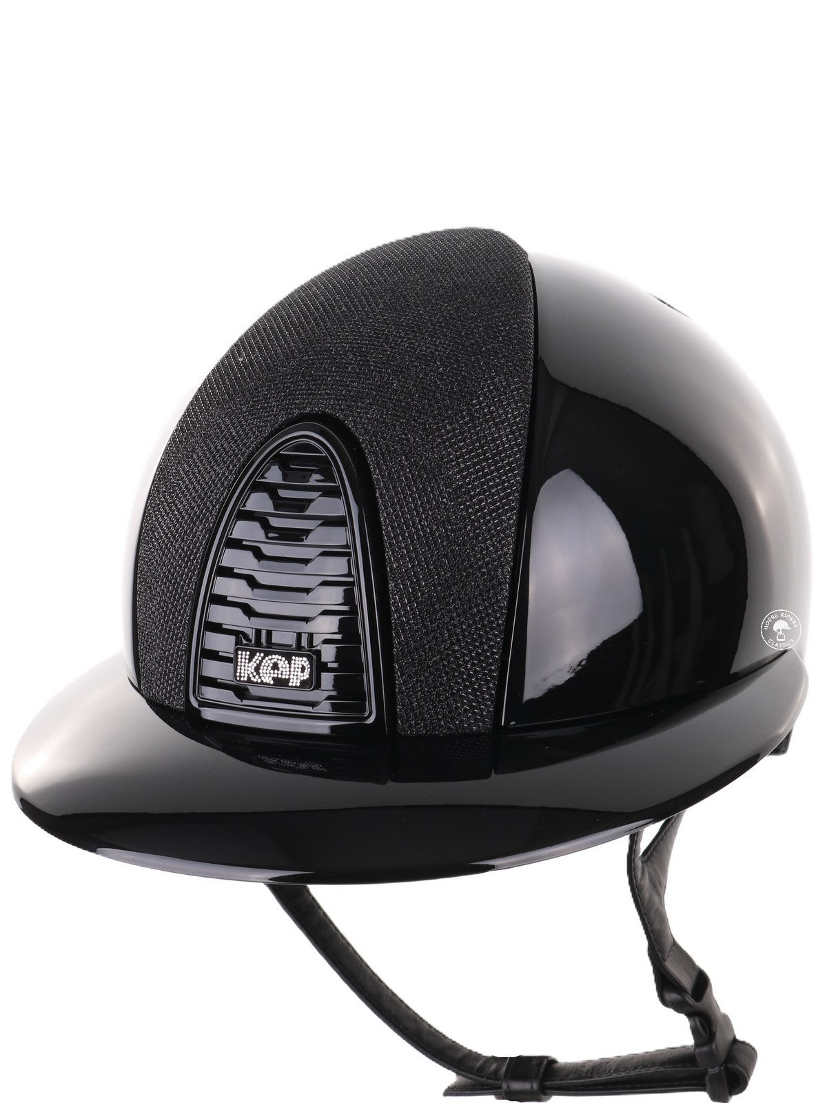 Kep Italia Reithelm Cromo 2.0 Polish Polo Schwarz Luminor Insert