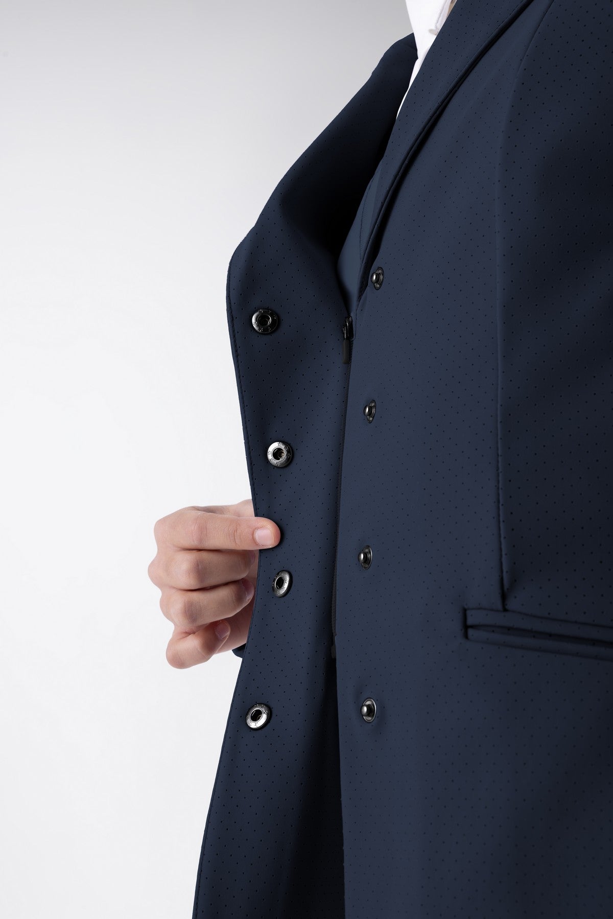 Equiline Wedstrijdjasje meisjes Eqginga Blauw