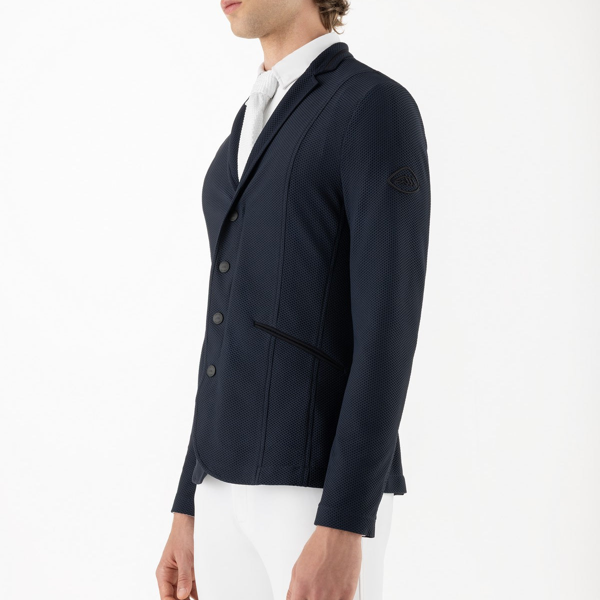 Equiline Wedstrijdjas Heren Mesh Eqcargiac Blauw Blauw