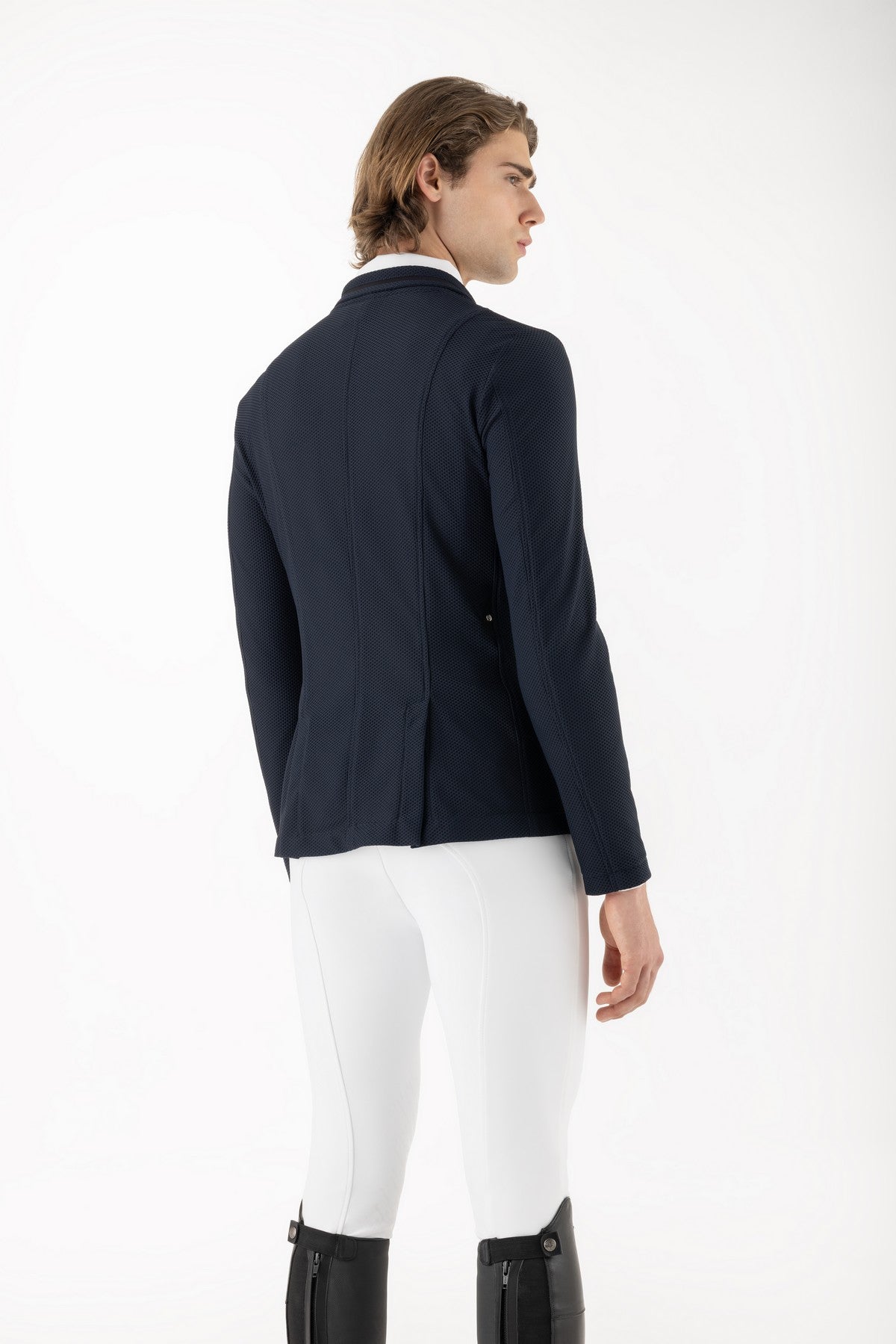 Equiline Wedstrijdjas Heren Mesh Eqcargiac Blauw