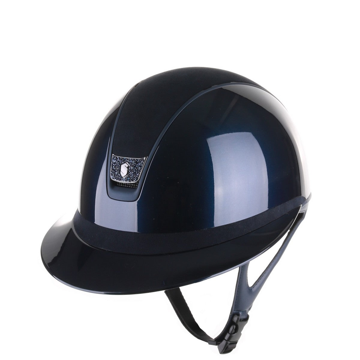 Samshield 2.0 Paardrijhelm Miss Shield Shadowglossy Ultra Fine Rock Blazon Navy Navy