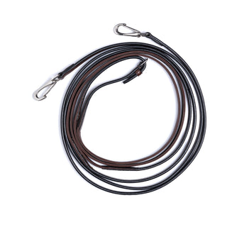 TRUST Monaco Schlaufzügel (13 mm) silberne Schnallen Braun