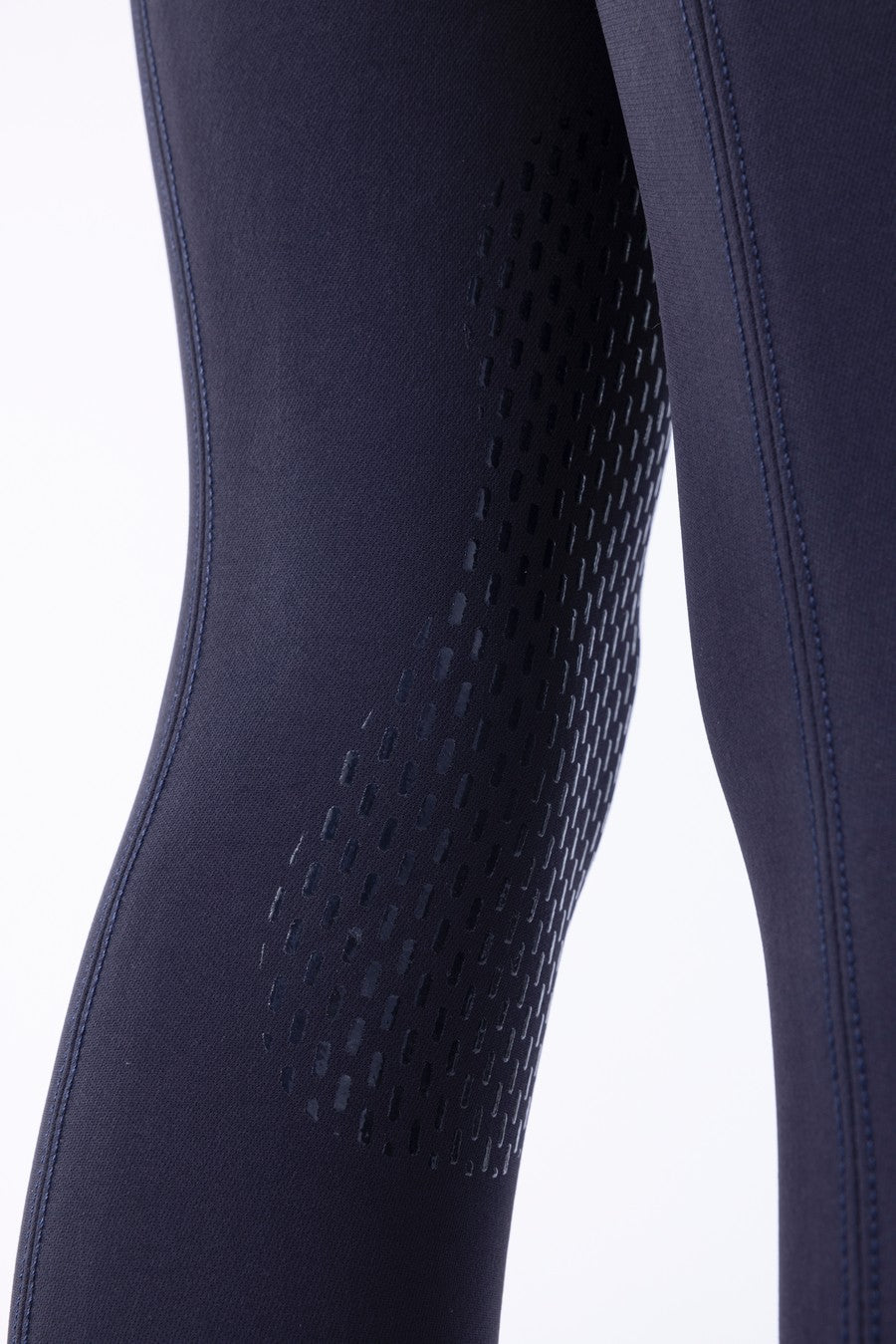 Equiline rijbroek jongens knie grip Jhoank blauw